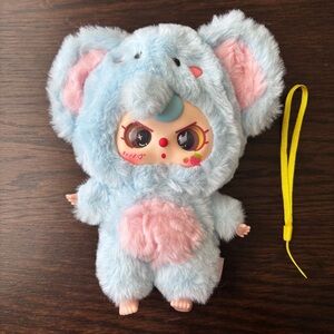 Baby Three Big Cutie Blind Box Plush Confirmed Elephant with Special Eyes